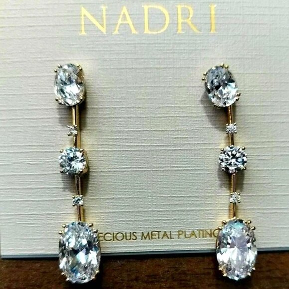 Nadri Accessories - Nadri sparkling dangle errings
